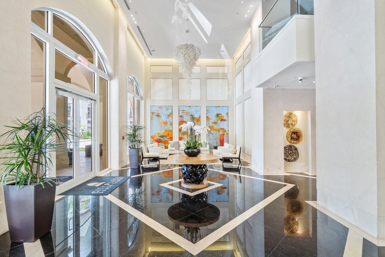 550 Okeechobee Boulevard, Unit 623 West Palm Beach, FL 33401 - Photo 51 of 121 CityPlace South Tower Main Lobby