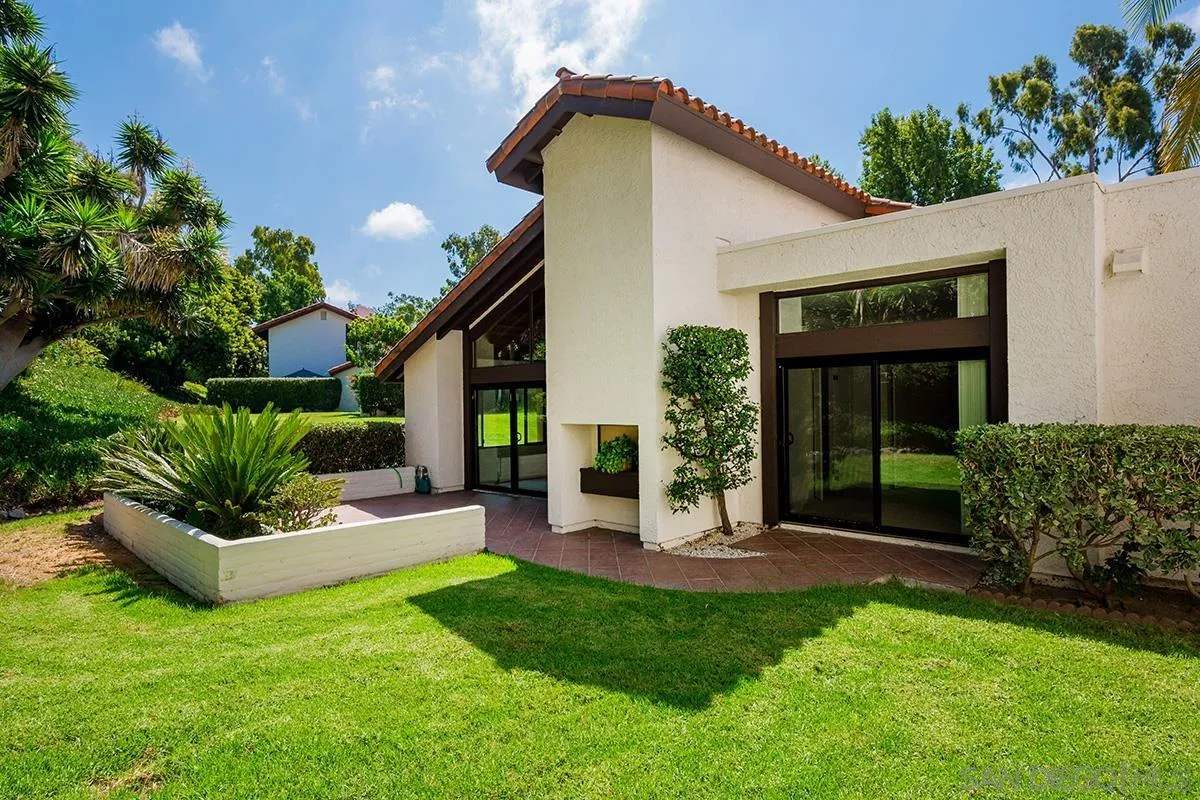 1332 Sun Valley Road Solana Beach, CA 92075 - Photo 23 of 38 a view of a house with a yard and furniture