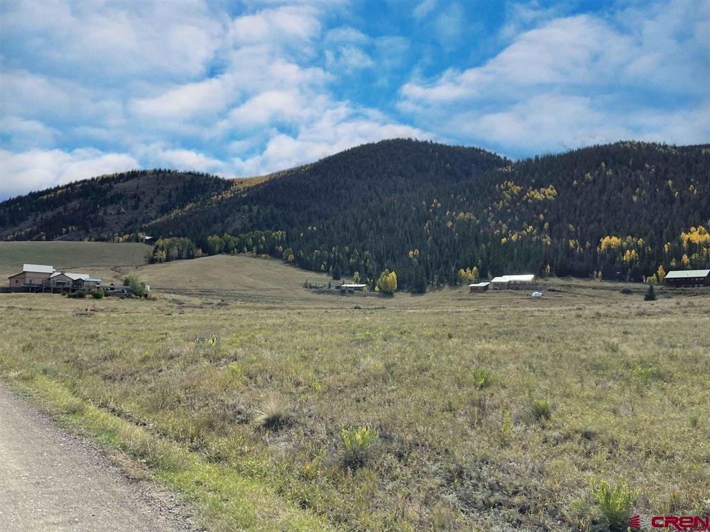 a view of outdoor space and mountain view