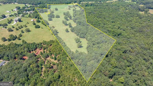 a view of a green field