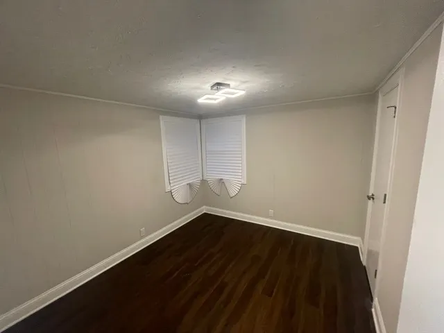 wooden floor in an empty room