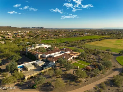 an aerial view of a city with lots of residential buildings