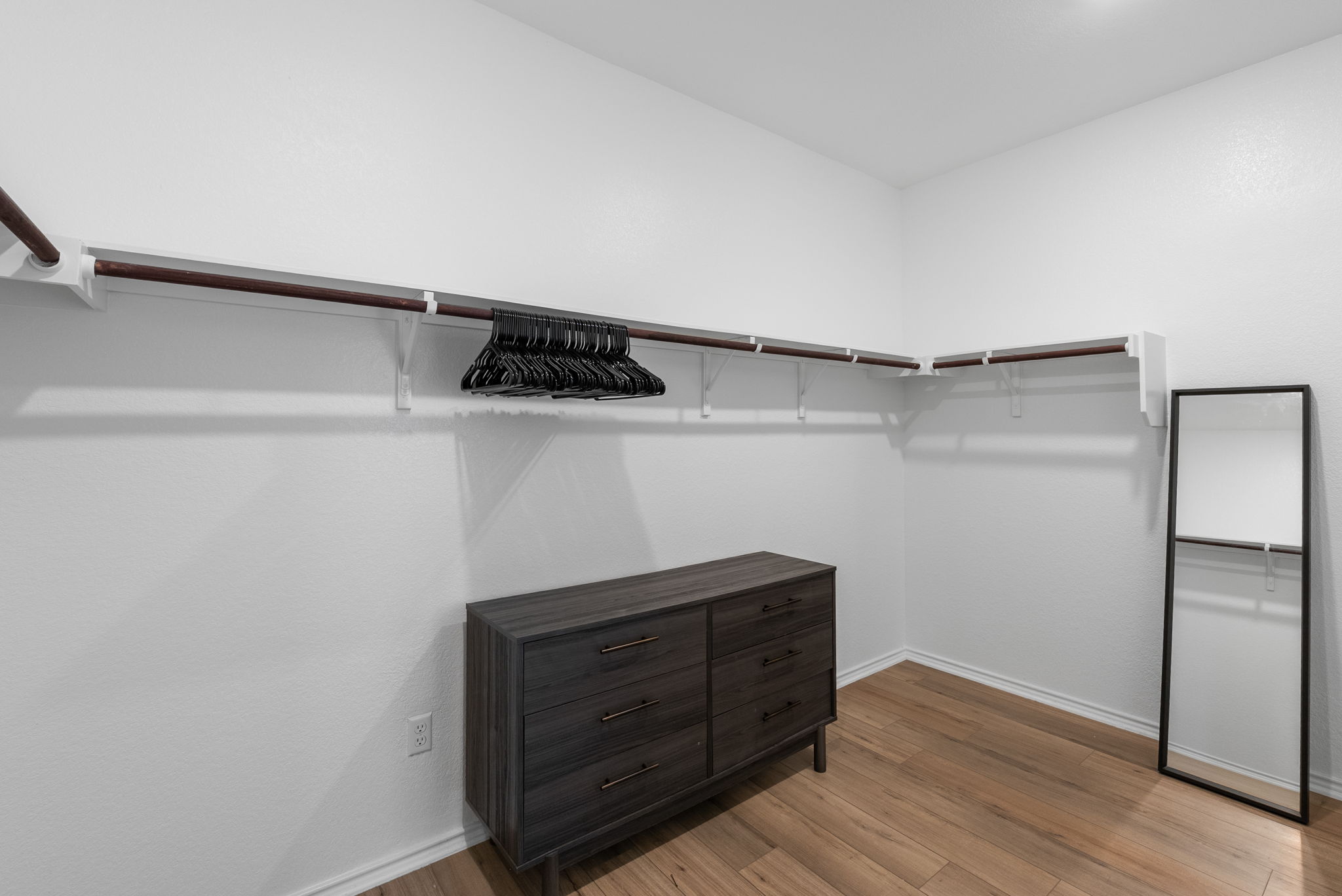 1240 Sweetspire Street Leander, TX 78641 - Photo 23 of 40 a view of an empty walk in closet