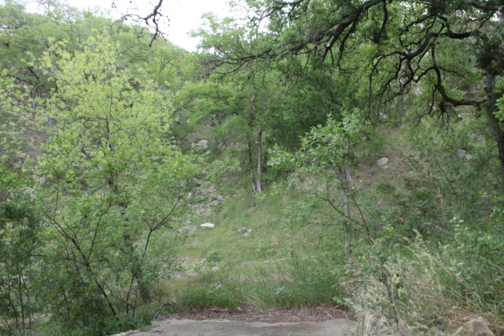 5135 Lookout Ridge Drive Marble Falls, TX 78654 - Photo 28 of 33 Canyon on Lot at base of driveway