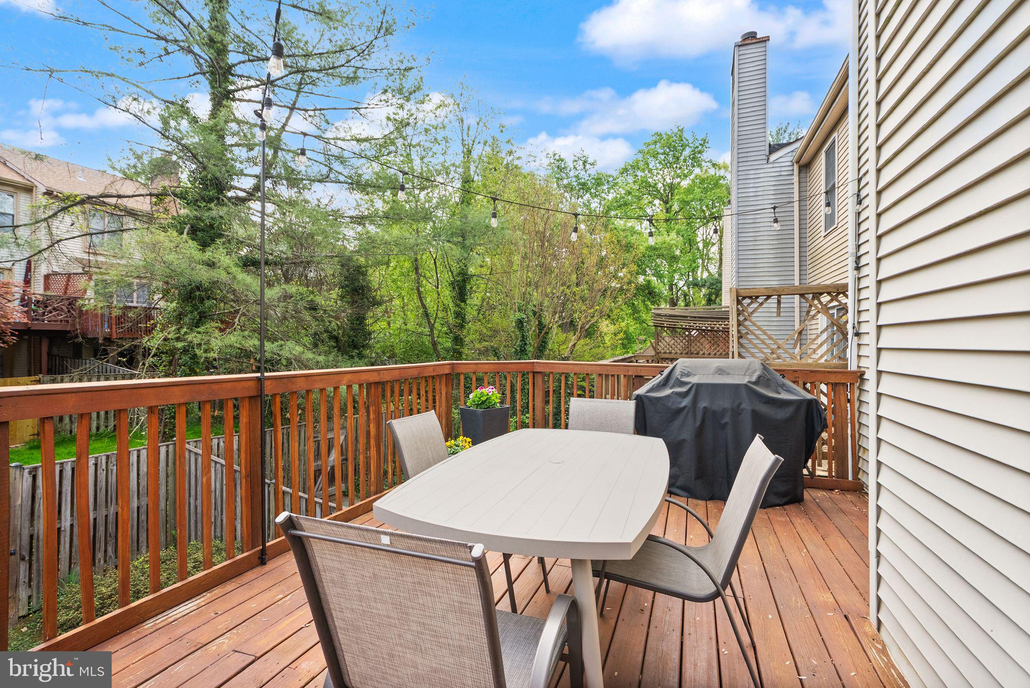 6369 English Ivy Way Springfield, VA 22152 - Photo 54 of 62 a view of a balcony with furniture
