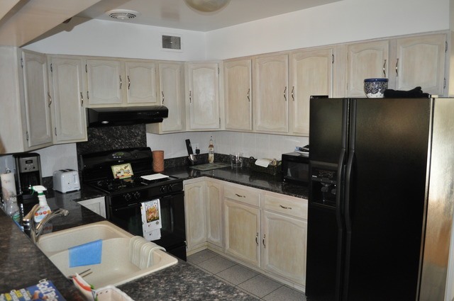326 Wagner Road Northfield, IL 60093 - Photo 10 of 14 a kitchen with a sink a refrigerator and cabinets