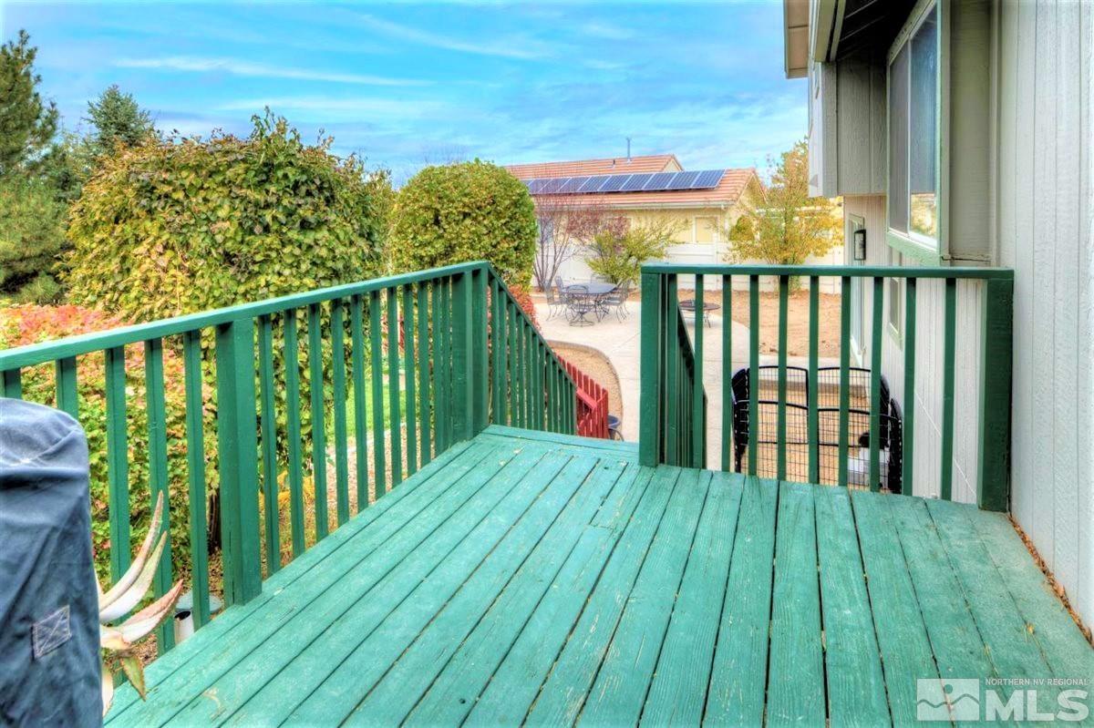 15135 Sylvester Road Reno, NV 89521 - Photo 21 of 34 a view of balcony with wooden floor