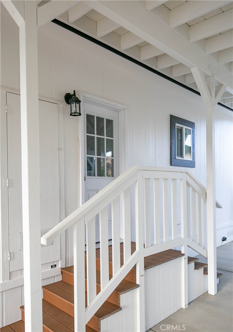 657 Lebec Road, Unit 2 Lebec, CA 93243 - Photo 6 of 17 a view of staircase with white walls and stairs