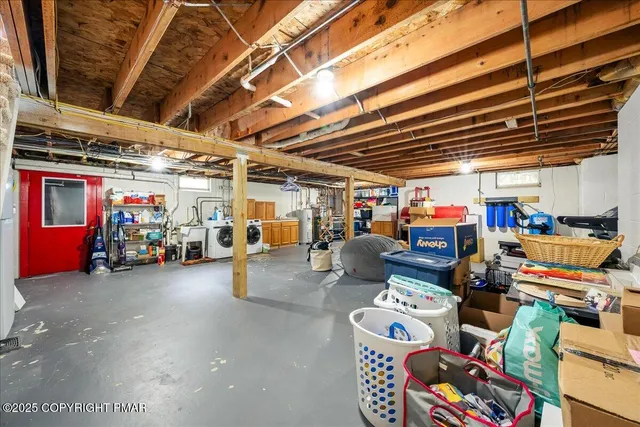a view of a area with a lush green hillside