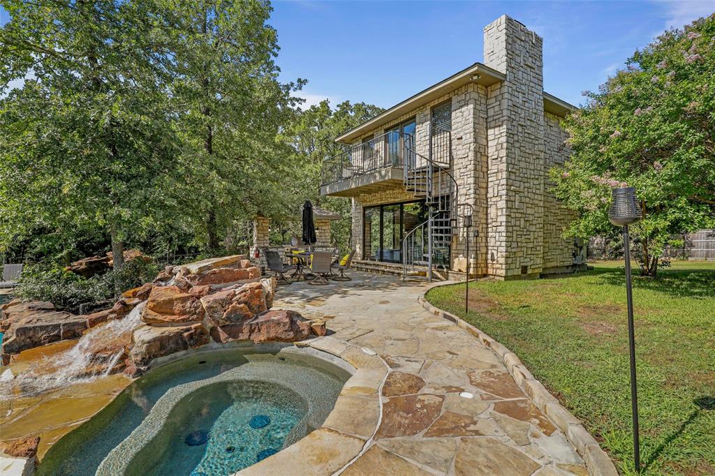 2243 Wood Hollow Road Denton, TX 76208 - Photo 7 of 40 Large spa and patio to pool house