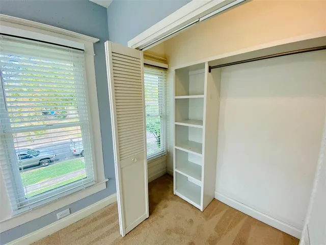 a view of front door