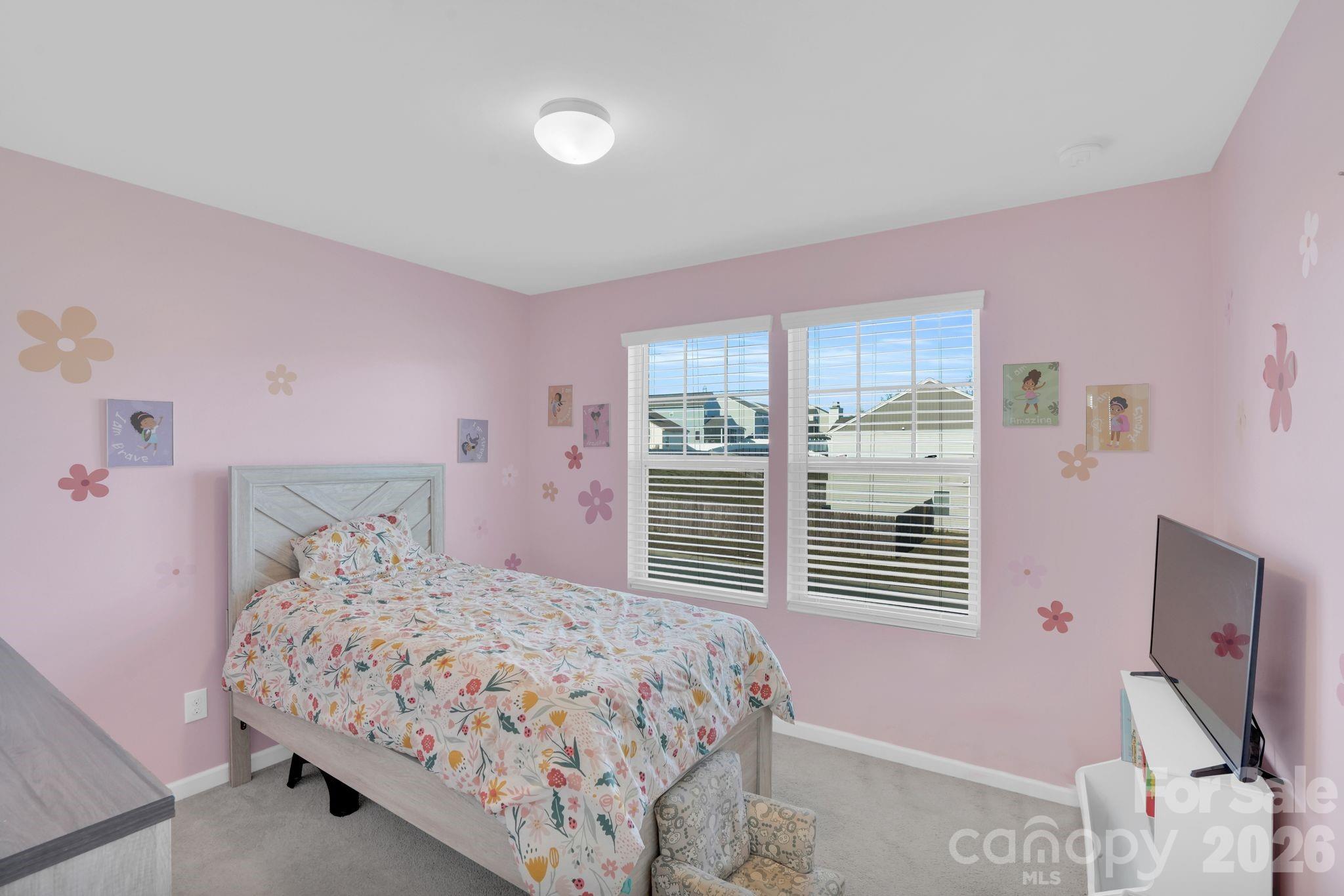 767 Gants Road York, SC 29745 - Photo 31 of 47 a bedroom with a bed and a flat screen tv