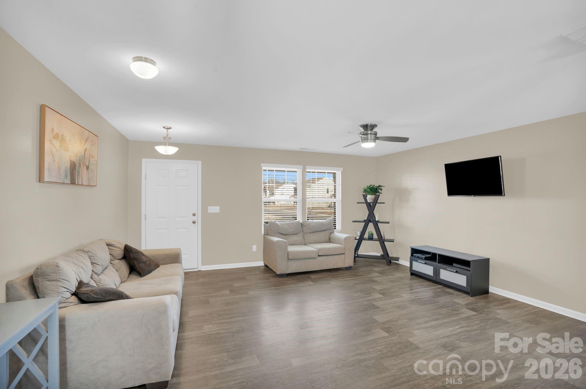 767 Gants Road York, SC 29745 - Photo 5 of 47 a living room with furniture and a flat screen tv