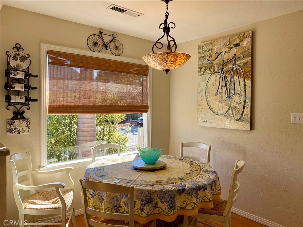 514 Middlefield Drive Aptos, CA 95003 - Photo 19 of 31 a view of a dining room with furniture window and outside view
