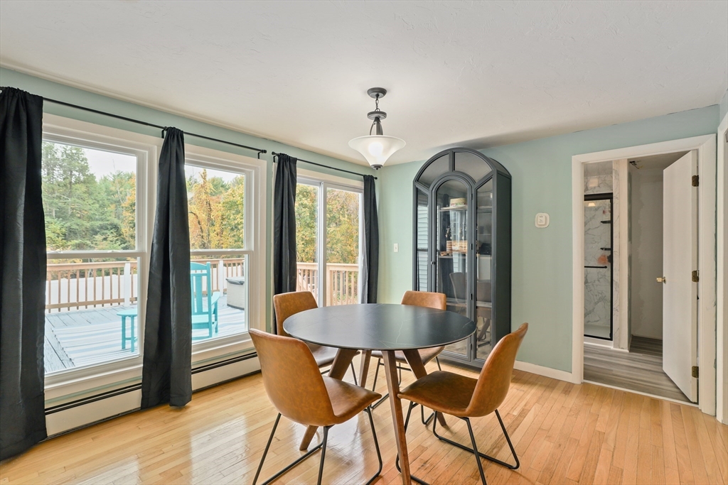 27 Pollard Drive Millis, MA 02054 - Photo 10 of 41 a view of a dining room with furniture window and wooden floor