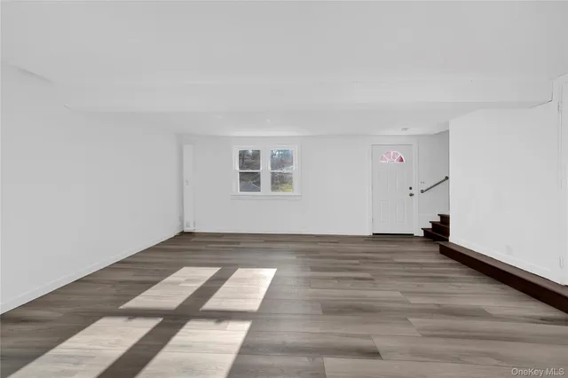 a view of wooden floor in a room