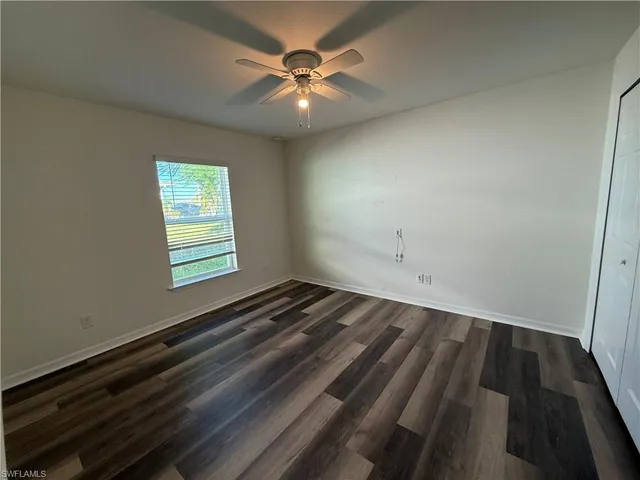 wooden floor in an empty room