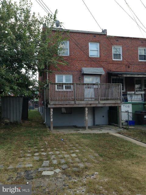 7710 Wynbrook Road Baltimore, MD 21224 - Photo 2 of 3 Exterior (Rear)