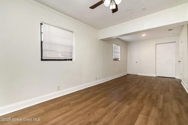 wooden floor in an empty room