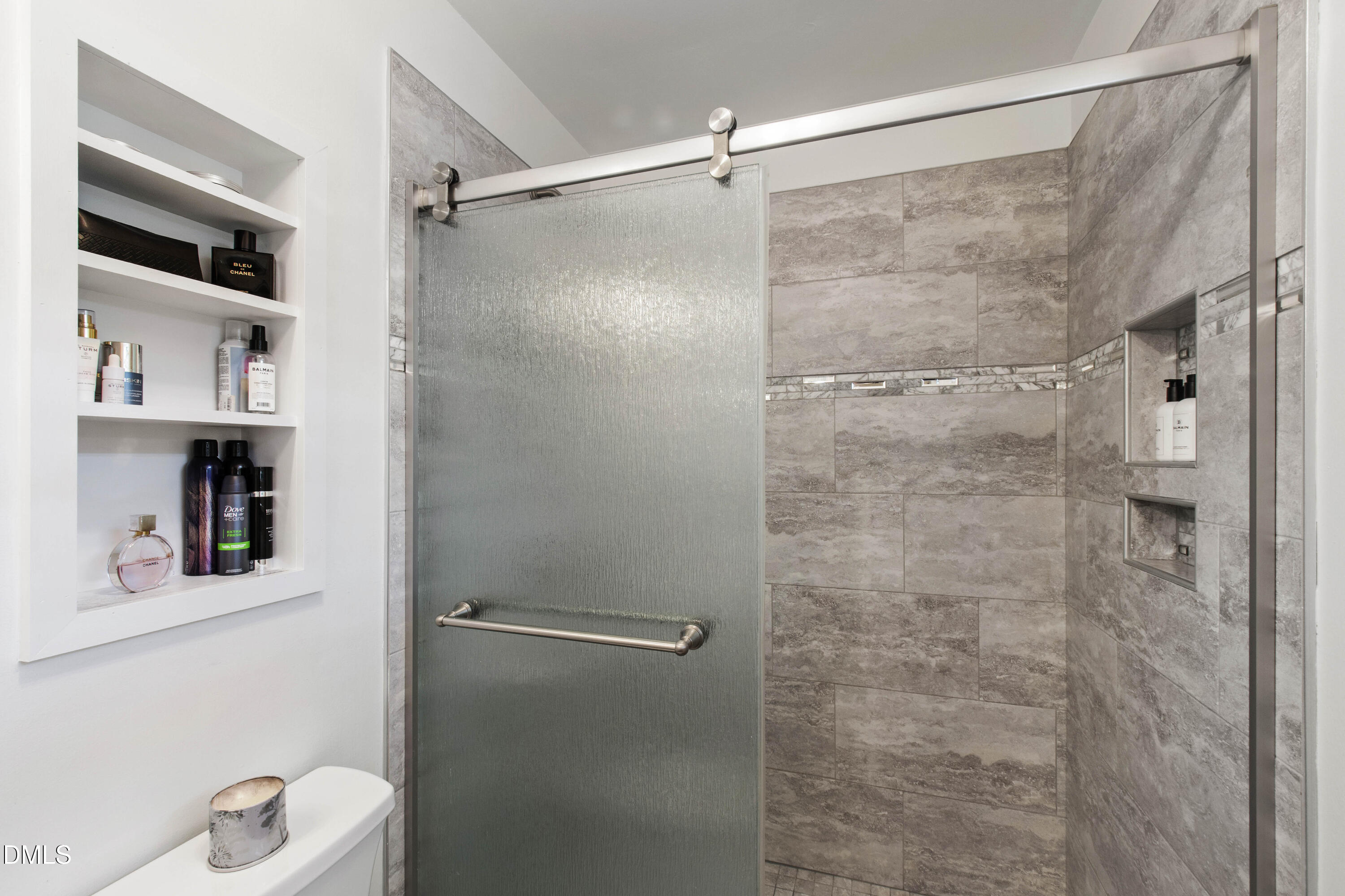 304 Latimer Road Raleigh, NC 27609 - Photo 17 of 42 a bathroom with a shower