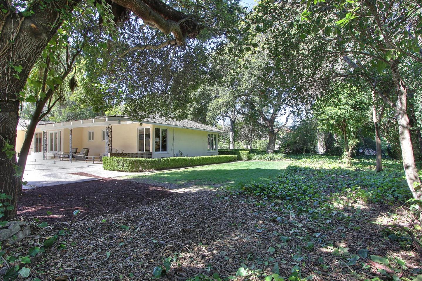 35 Selby Lane Atherton, CA 94027 - Photo 27 of 30 a view of a house with yard and tree s