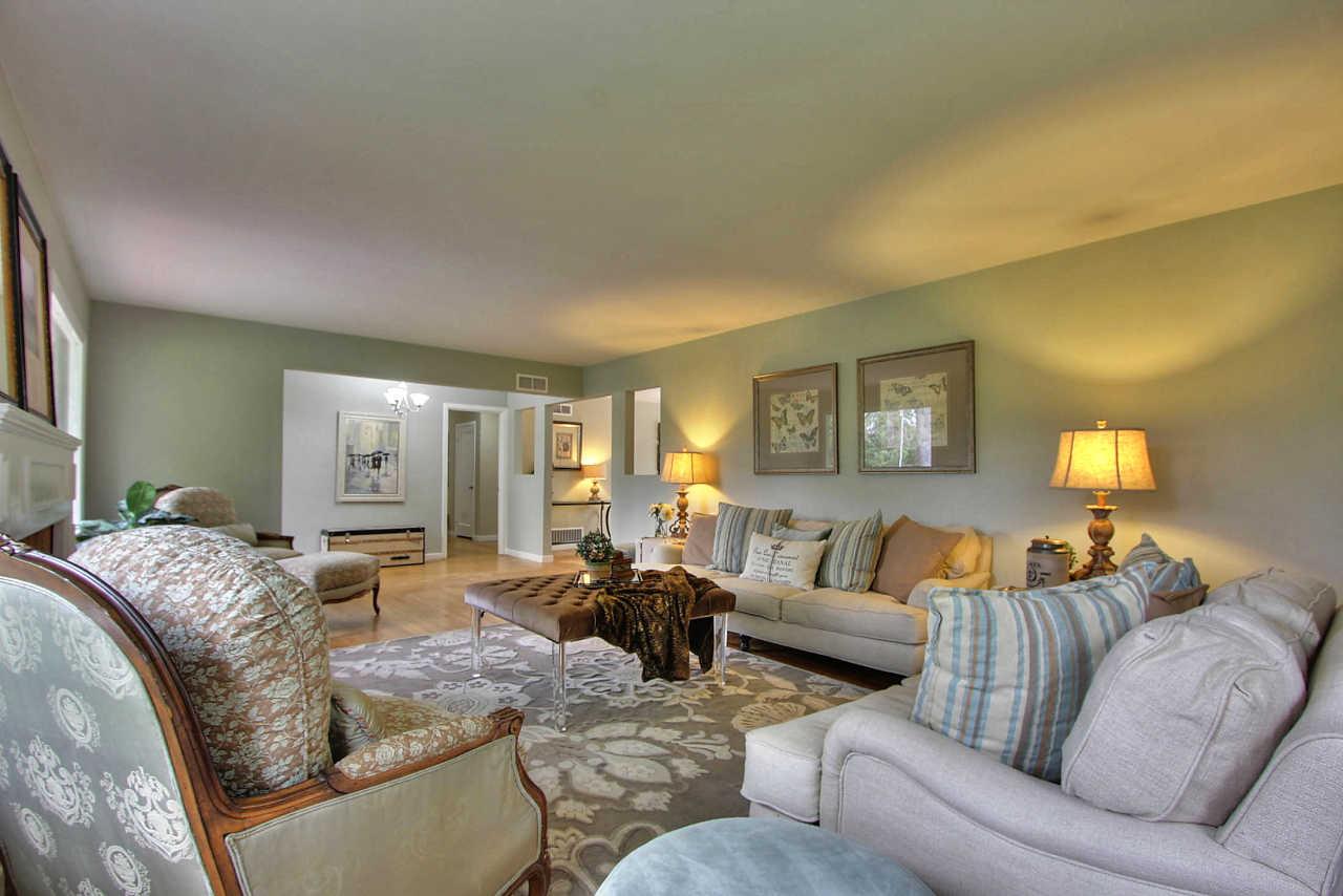 35 Selby Lane Atherton, CA 94027 - Photo 6 of 30 a living room with furniture and a couch