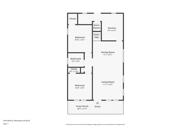 $250,000 | 216 North 63rd Street, Milwaukee, WI 53213