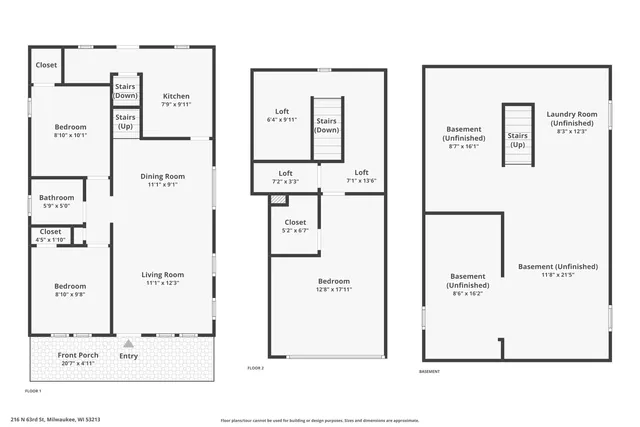 $250,000 | 216 North 63rd Street, Milwaukee, WI 53213