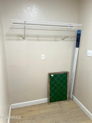 a view of a small space