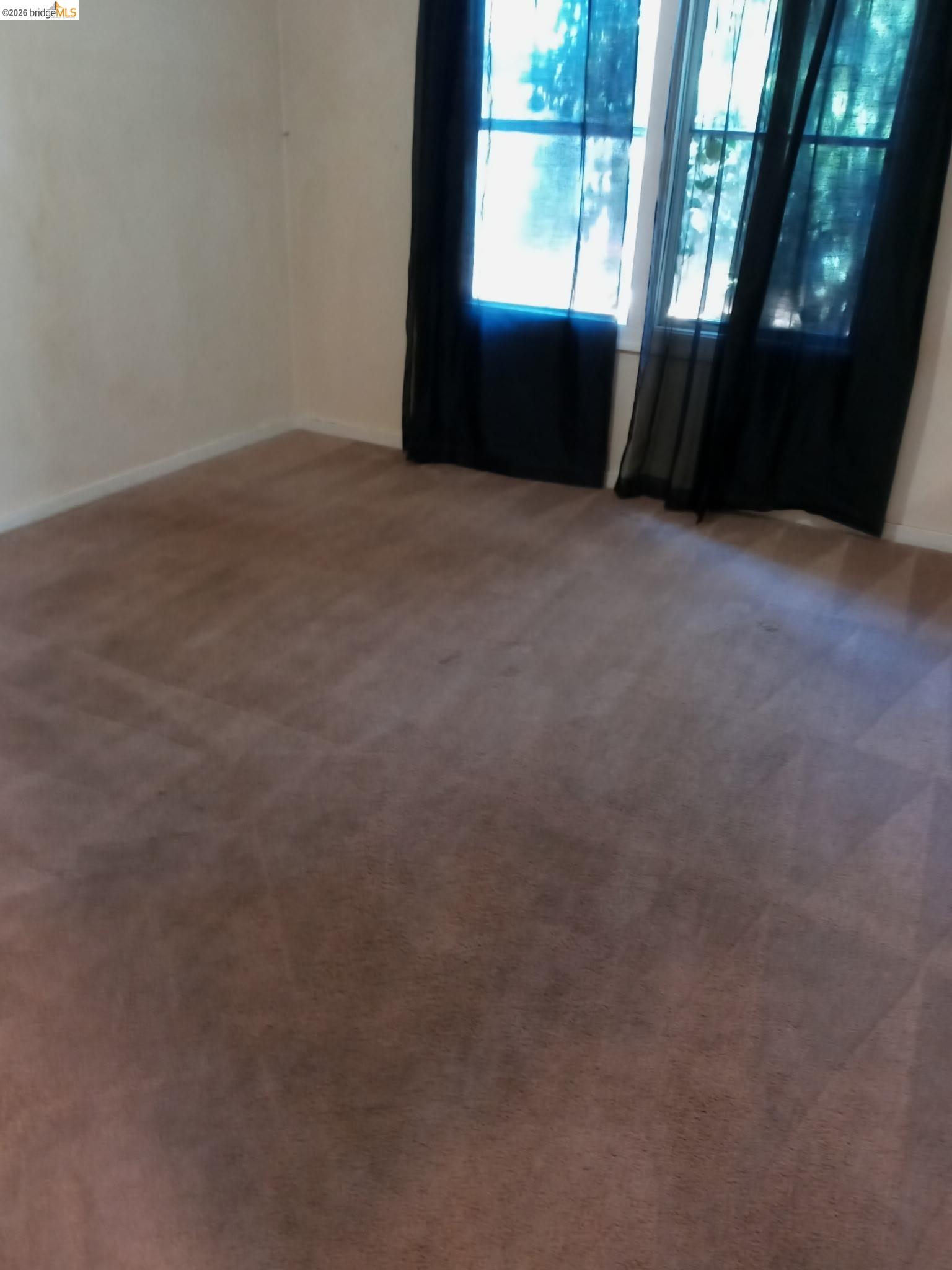 462 Springs Road Vallejo, CA 94590 - Photo 6 of 9 Carpeted room featuring a window with sheer dark curtains