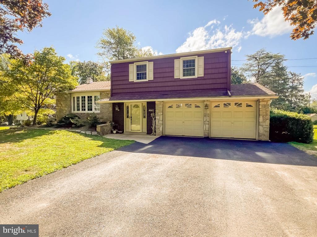 4643 Lerch Road Bensalem, PA 19020 - Photo 68 of 69 a view of a house with a swimming pool