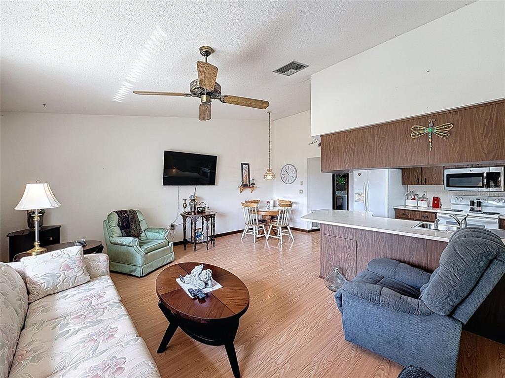 9030 Hernando Way Weeki Wachee, FL 34613 - Photo 28 of 67 a living room with furniture a rug and a flat screen tv