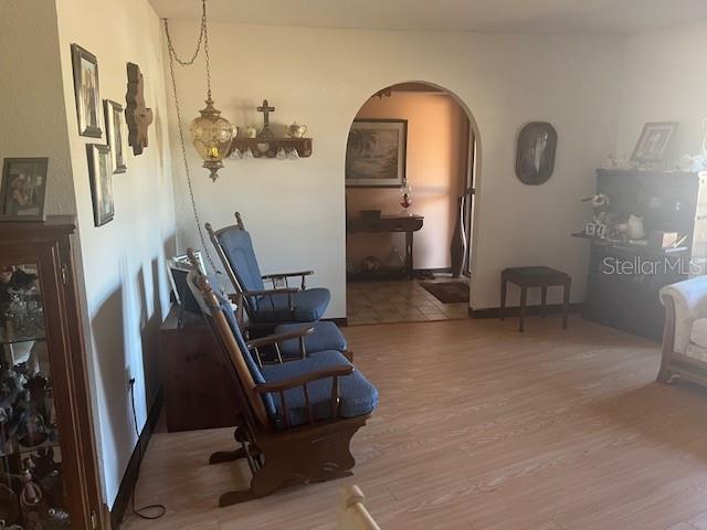9030 Hernando Way Weeki Wachee, FL 34613 - Photo 8 of 40 a view of a hallway with seating area