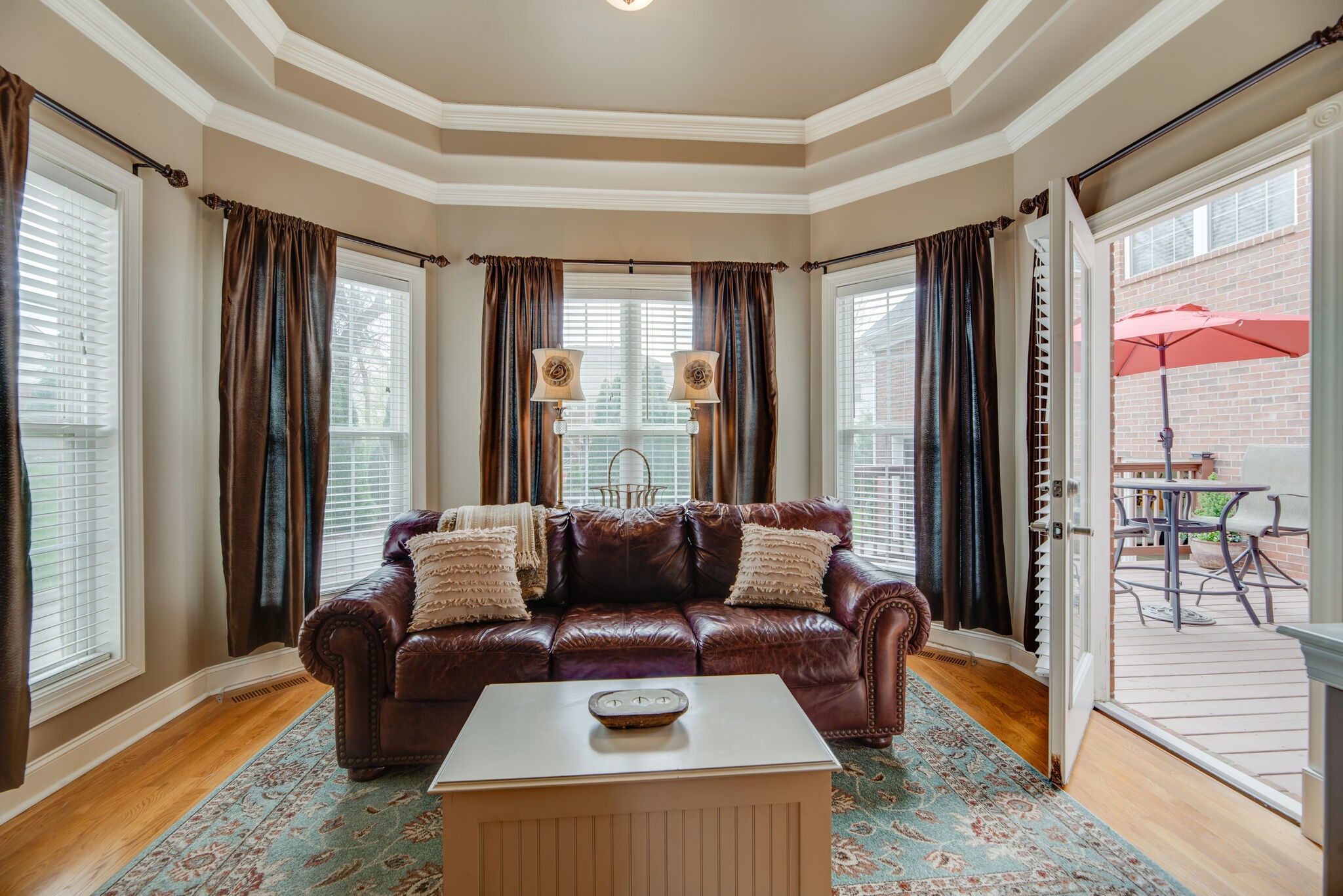 1215 White Rock Road Spring Hill, TN 37174 - Photo 18 of 42 a living room with furniture and a large window