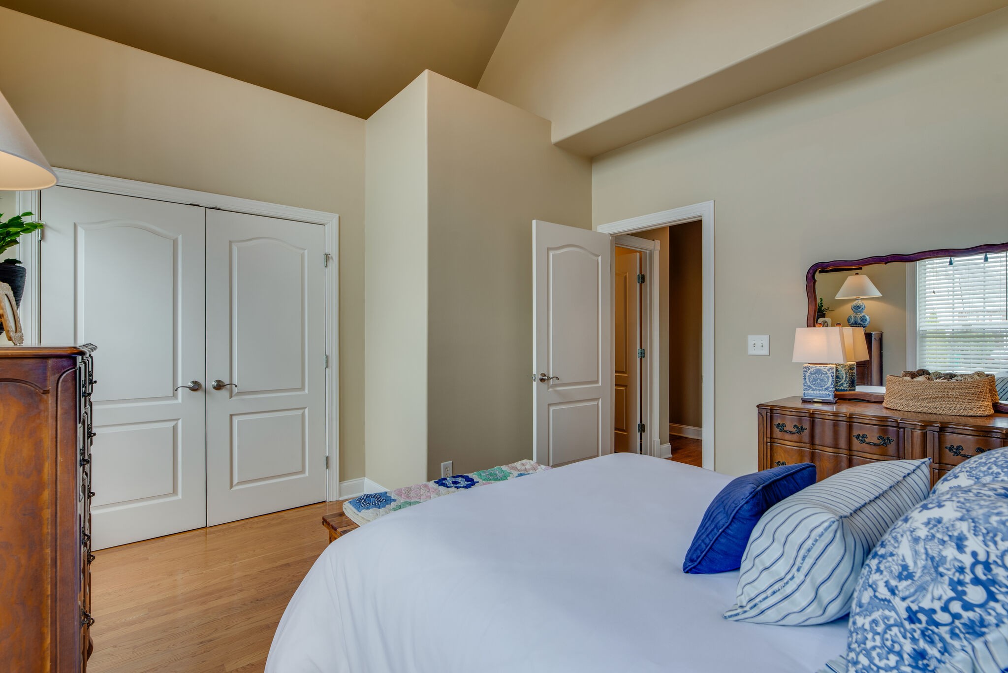 1215 White Rock Road Spring Hill, TN 37174 - Photo 26 of 42 a bedroom with a bed and a closet