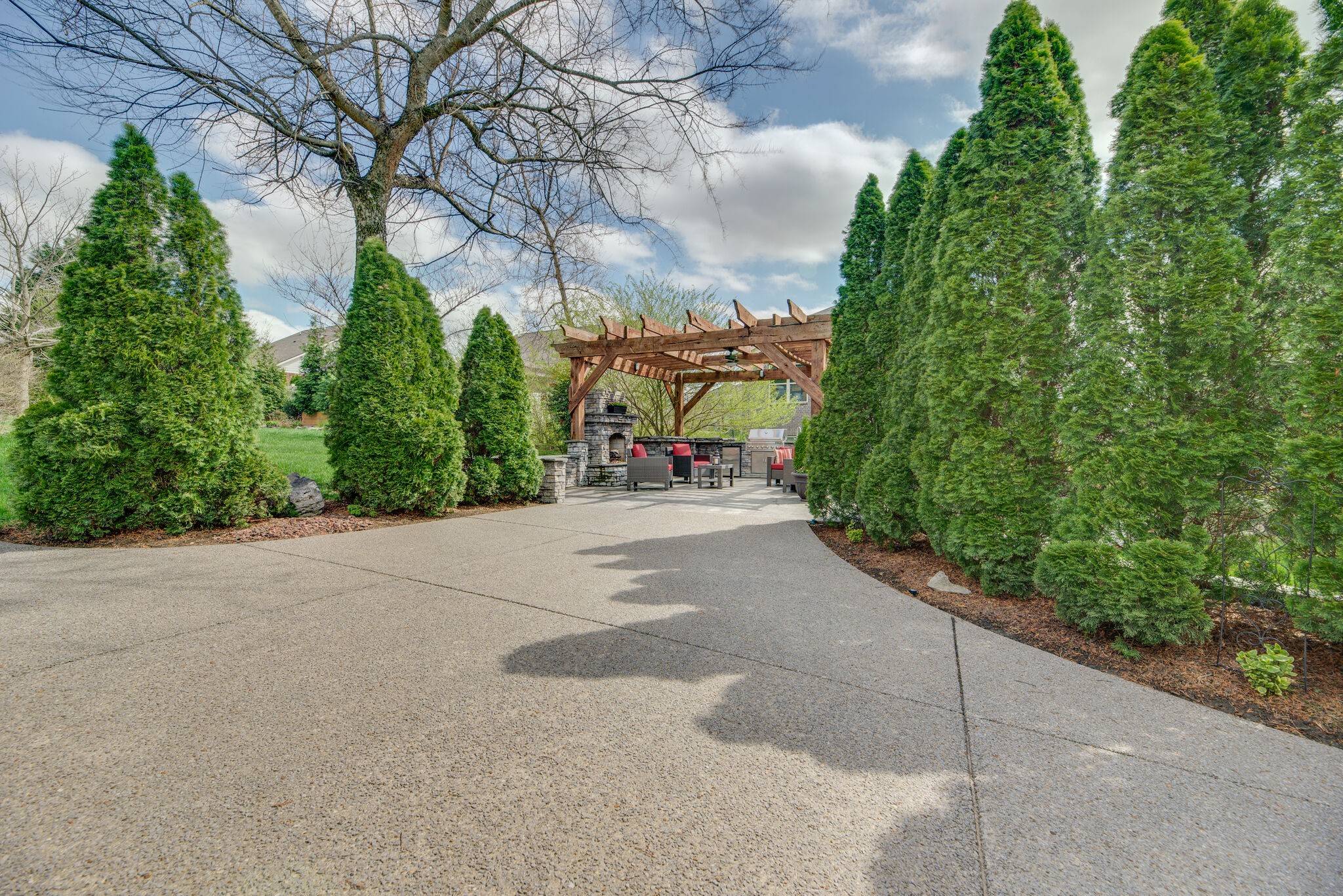 1215 White Rock Road Spring Hill, TN 37174 - Photo 40 of 42 a view of outdoor space and garden