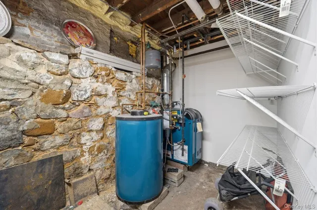 a view of storage and utility room