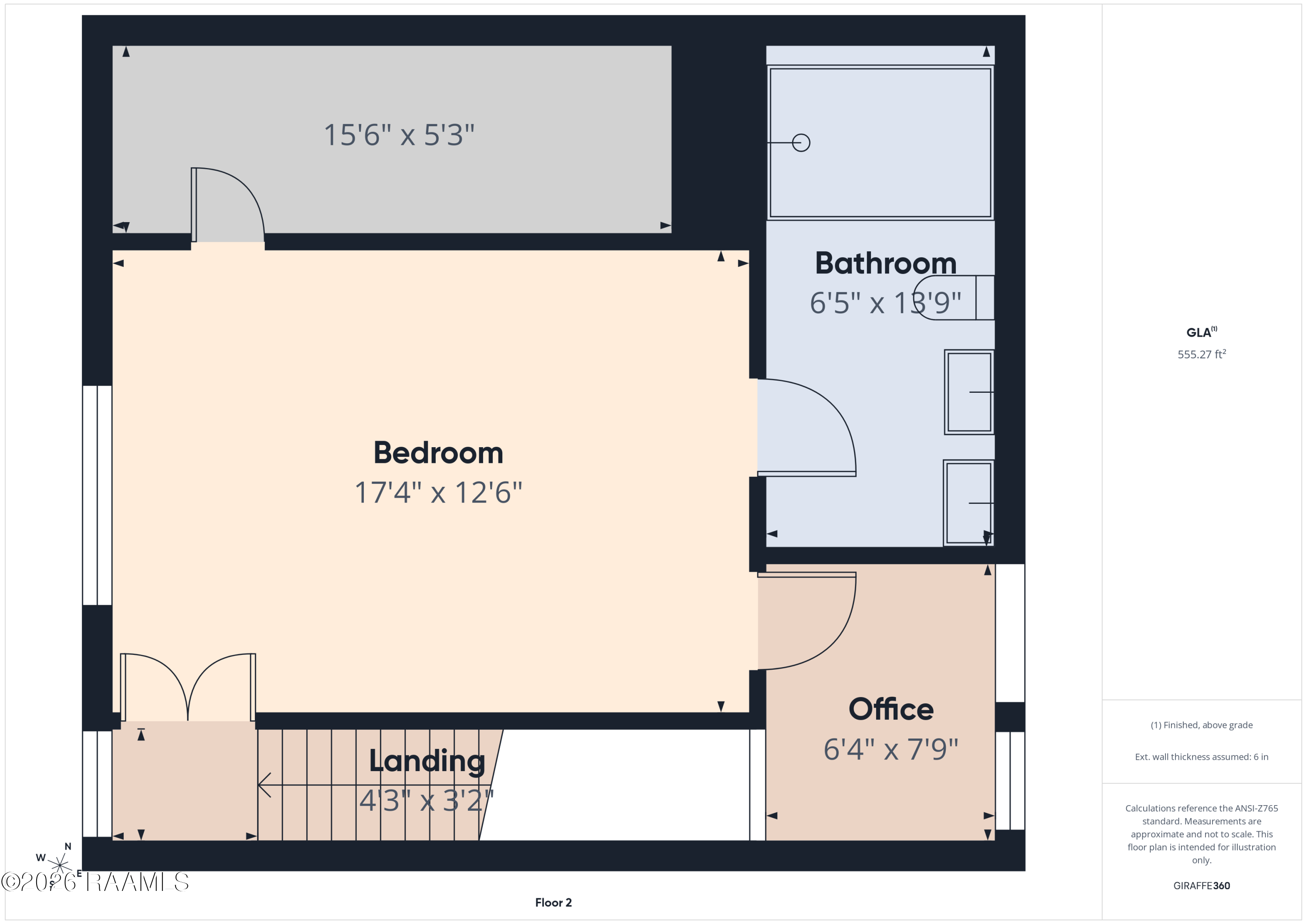 1201 South College Road, Unit 22 Lafayette, LA 70503 - Photo 41 of 41 Third Floor: Bedroom, Office, Full Bath Suite, Large Walk-In Clo