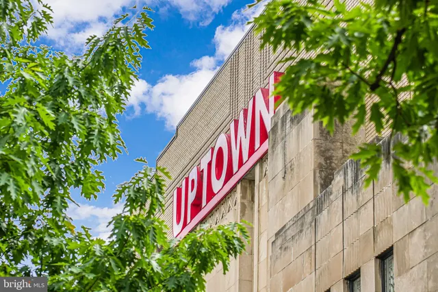 a sign on the side of a building