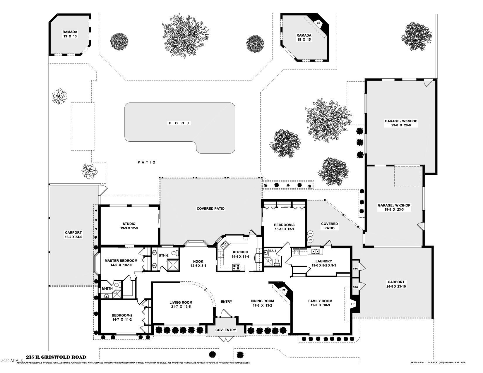 215 East Griswold Road Phoenix, AZ 85020 - Photo 31 of 31 floorplan griswold JPEG