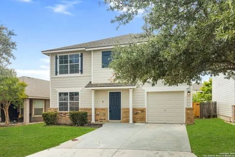 front view of house with a yard