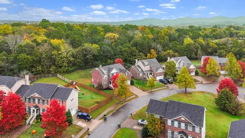 a view of city and swimming pool