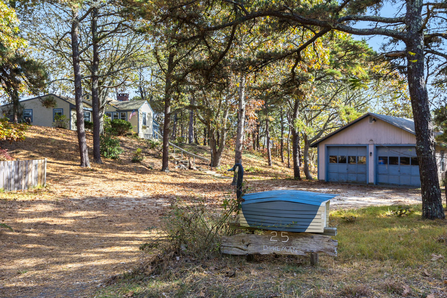 25 1st Avenue Wellfleet, MA 02667 - Photo 41 of 56 a view of a house with a yard