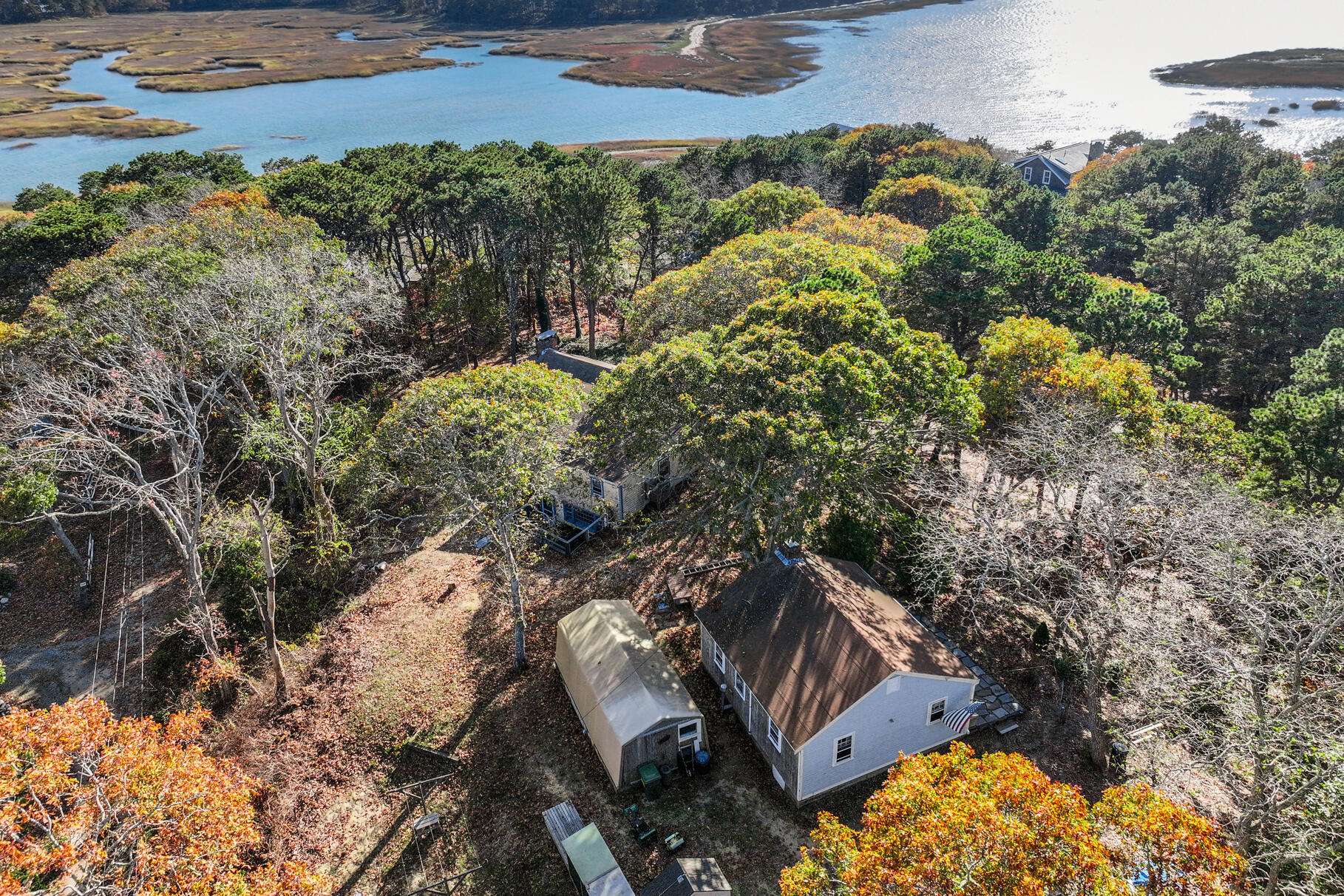 25 1st Avenue Wellfleet, MA 02667 - Photo 47 of 56 a view of an outdoor space and a yard
