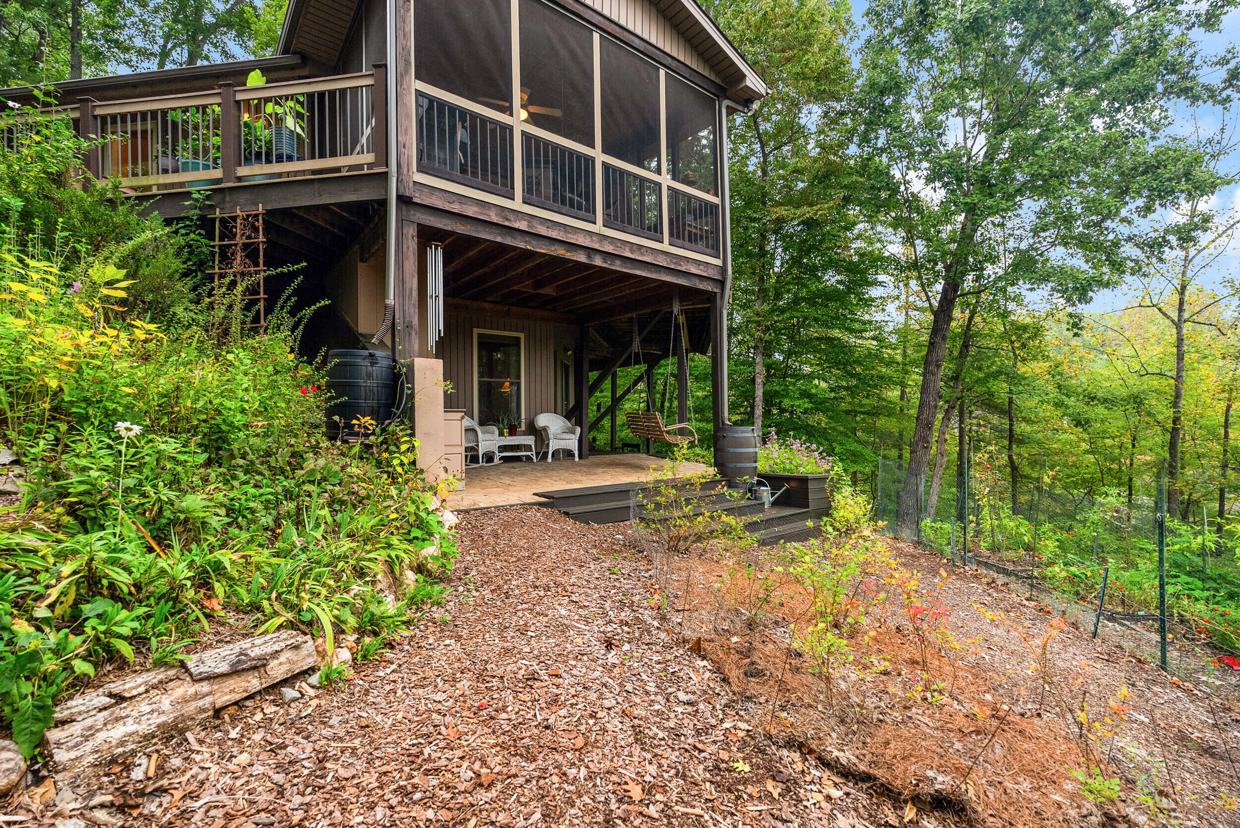 1778 Carroll Road Goodview, VA 24095 - Photo 13 of 97 a view of a building with sitting area and garden