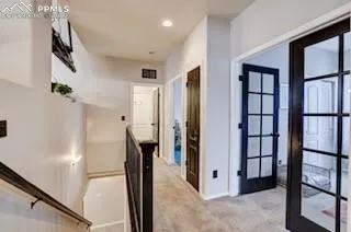 a view of livingroom with furniture and windows