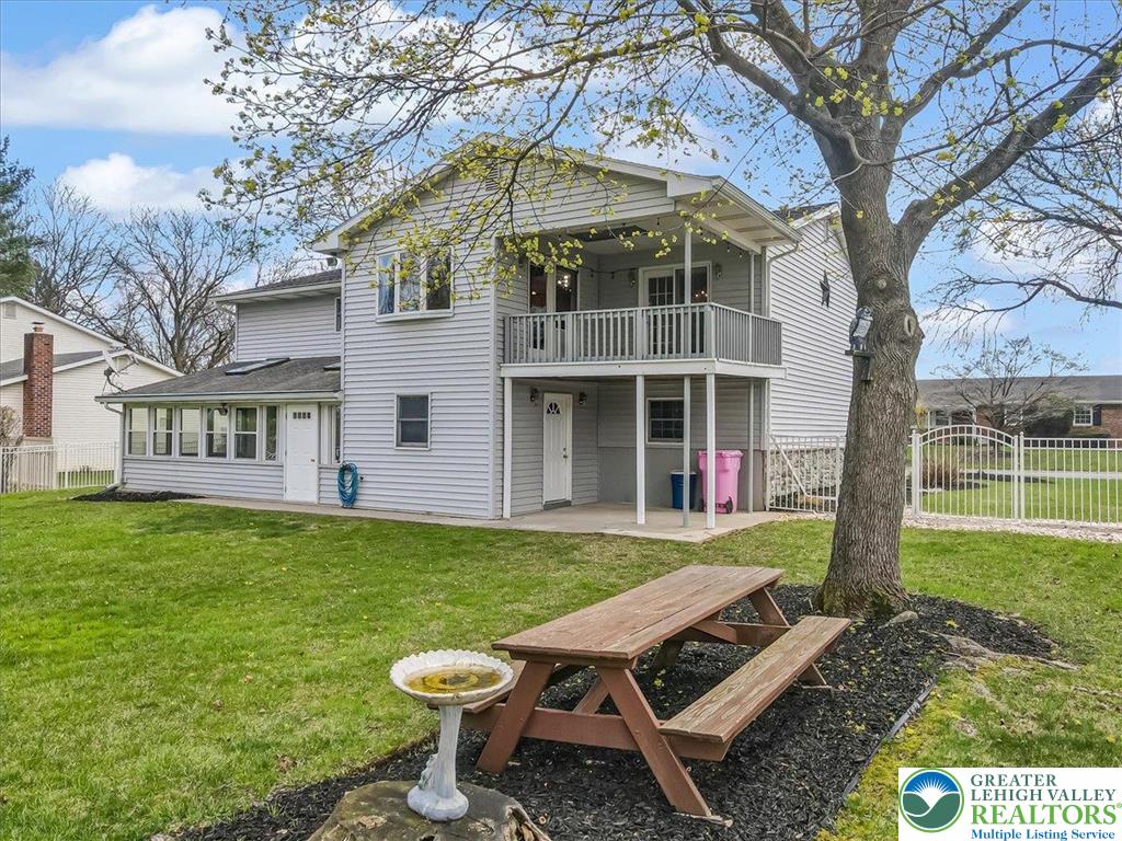 1210 Bluestone Drive Bethlehem, PA 18017 - Photo 72 of 84 a view of a house with backyard and a sitting area