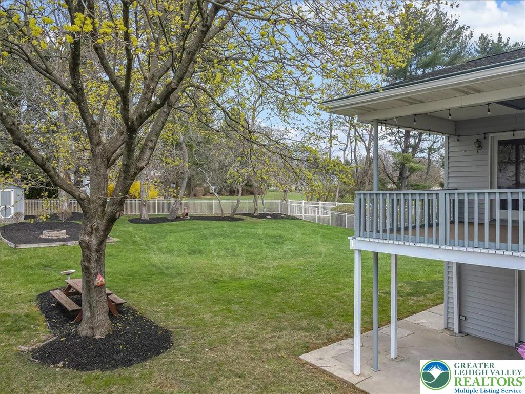 1210 Bluestone Drive Bethlehem, PA 18017 - Photo 78 of 84 a view of a deck with a backyard