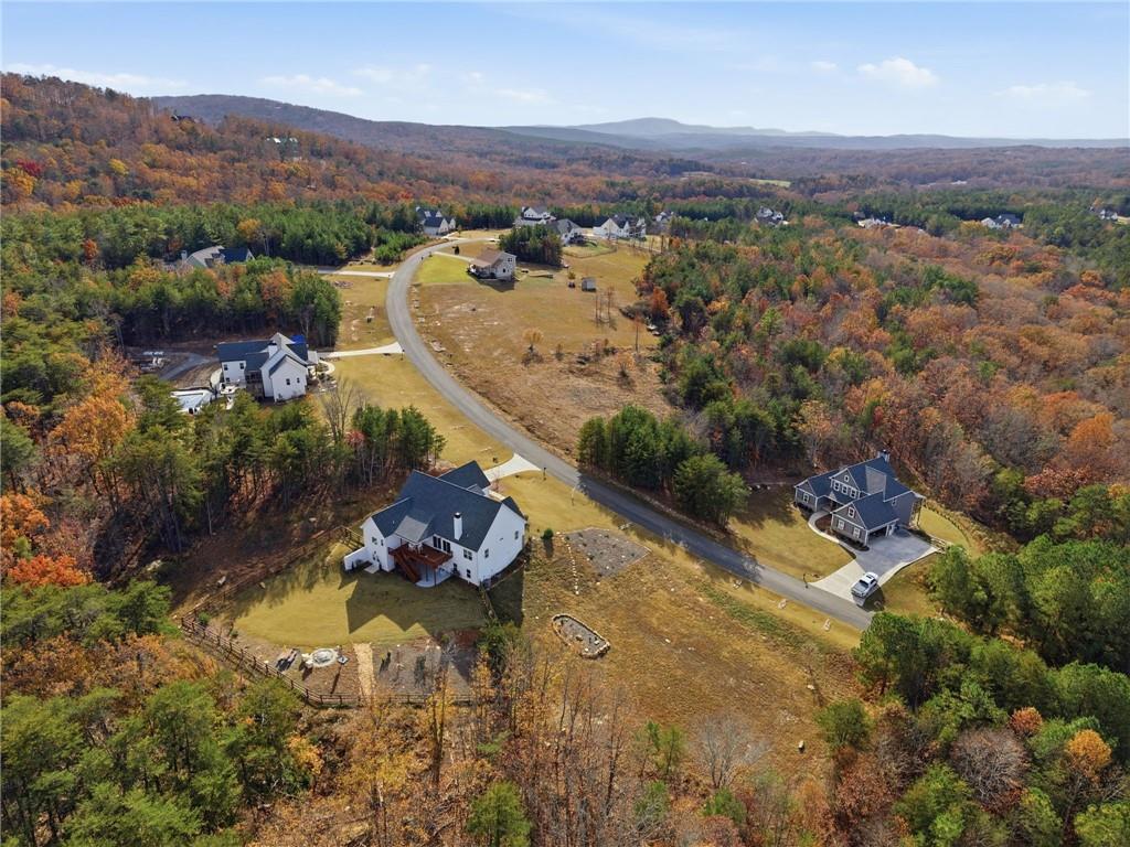 760 Stoneledge Road Jasper, GA 30143 - Photo 59 of 68 an aerial view of a house with a garden