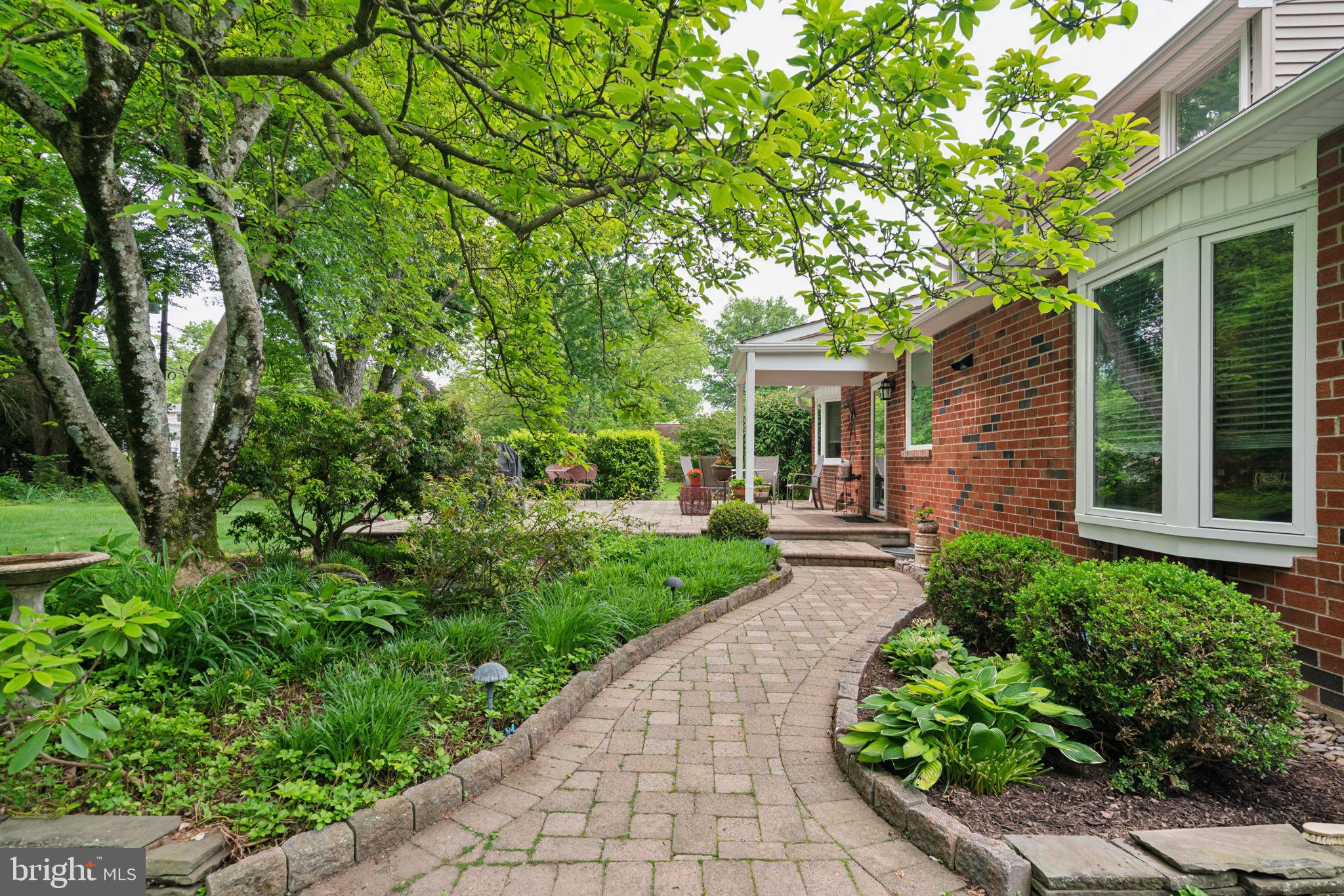 716 Alene Road Ambler, PA 19002 - Photo 40 of 44 Walkway to Rear Patio